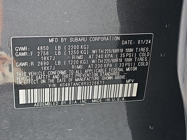 Used 2024 Subaru Outback Limited AWD/4WD image 40