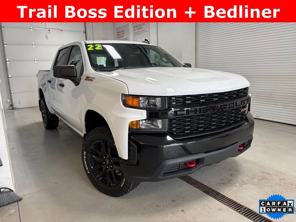 Used 2022 Chevrolet Silverado 1500 Custom Trail Boss w/ Safety Confidence Package