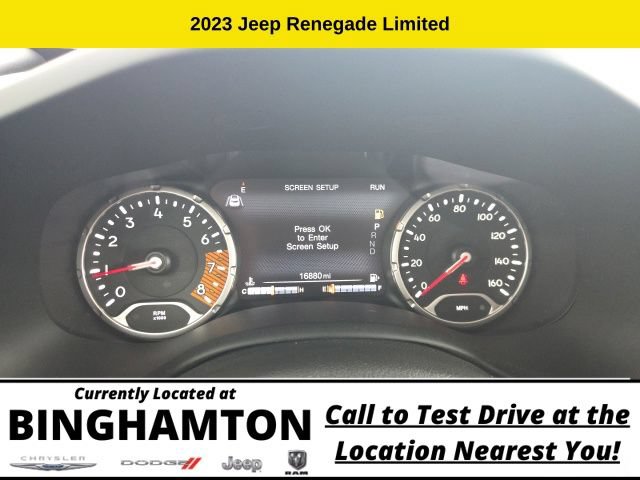 Used 2023 Jeep Renegade Limited w/ Sun/Sound Group AWD/4WD image 18