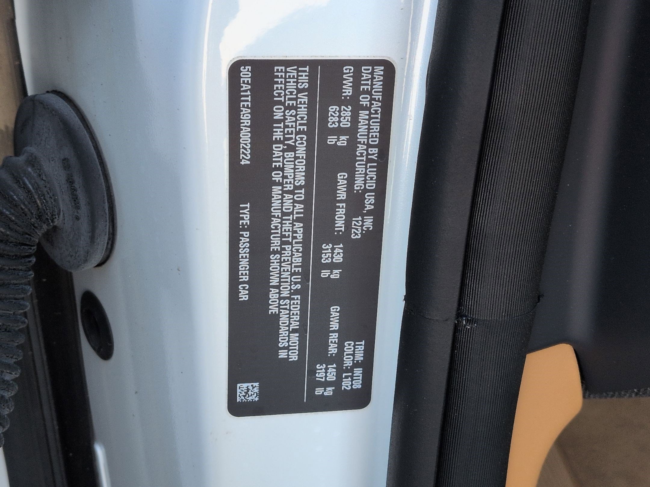 Used 2024 Lucid Air Touring image 33