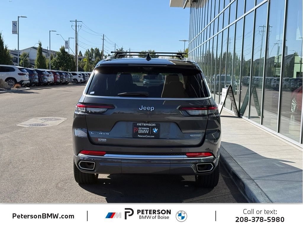 Used 2023 Jeep Grand Cherokee L Summit AWD/4WD image 4