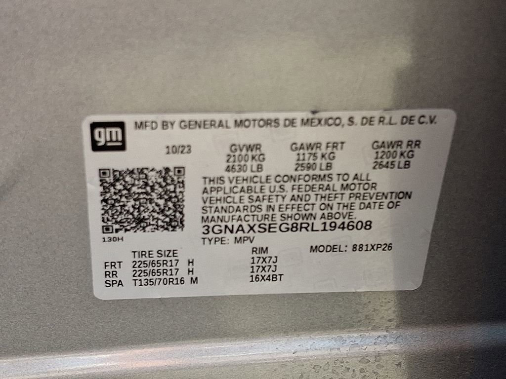 Used 2024 Chevrolet Equinox LS w/ LPO, Floor Liner Package image 28