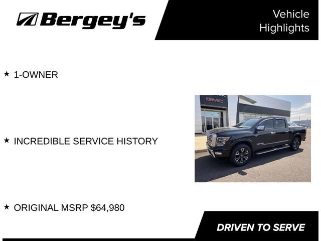 Used 2021 Nissan Titan Platinum Reserve w/ Moonroof Package image 4