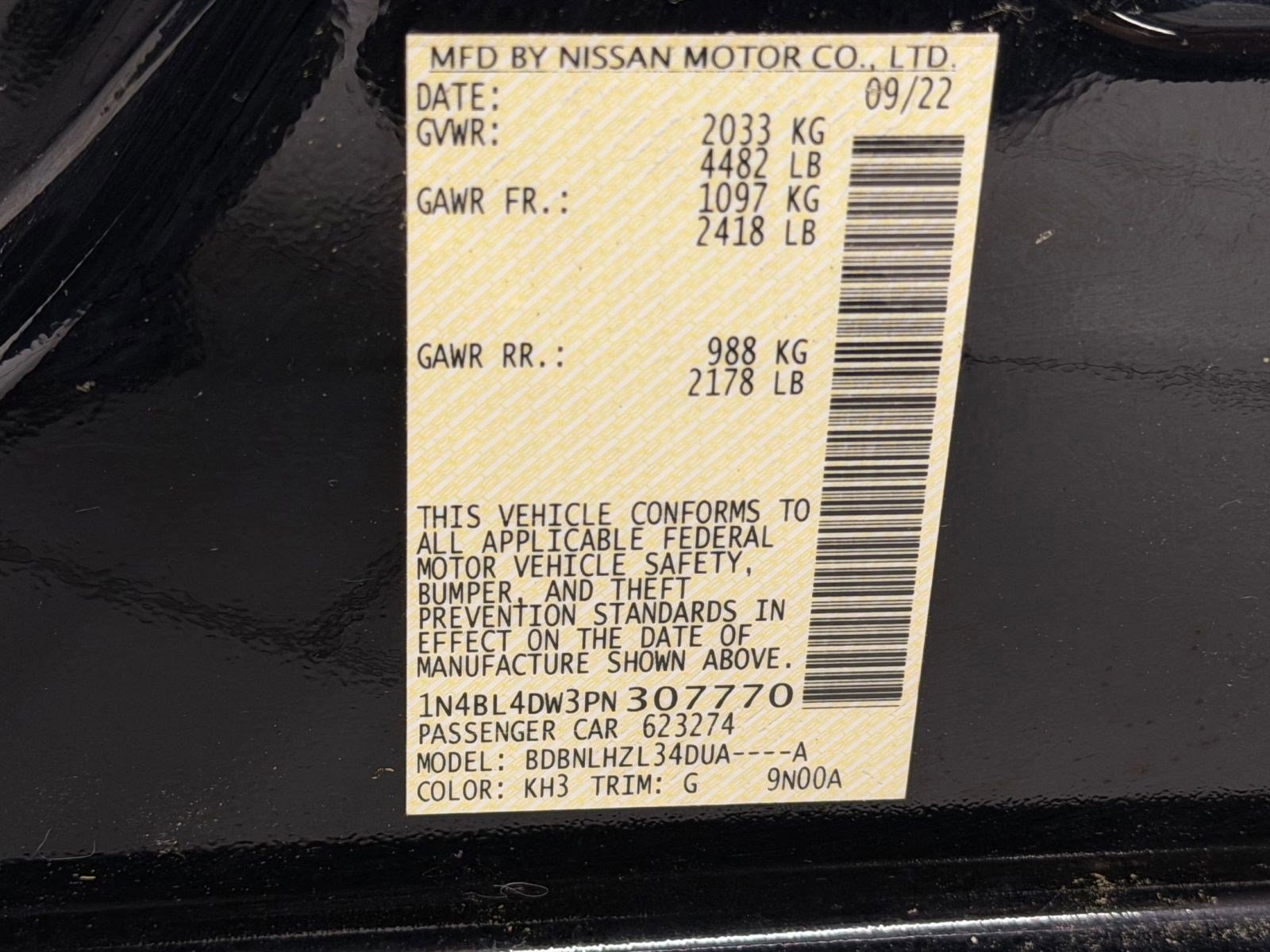 Used 2023 Nissan Altima 2.5 SV AWD/4WD image 19