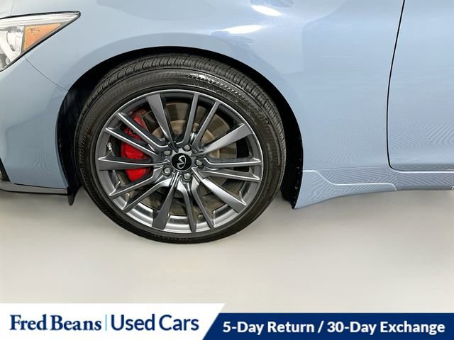 Used 2023 INFINITI Q50 Red Sport 400 w/ Carbon Fiber Package AWD/4WD image 34