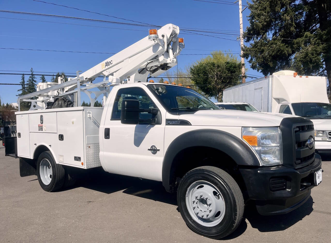 Used 2016 Ford F450 XL w/ Snow Plow Prep Package RWD image 3