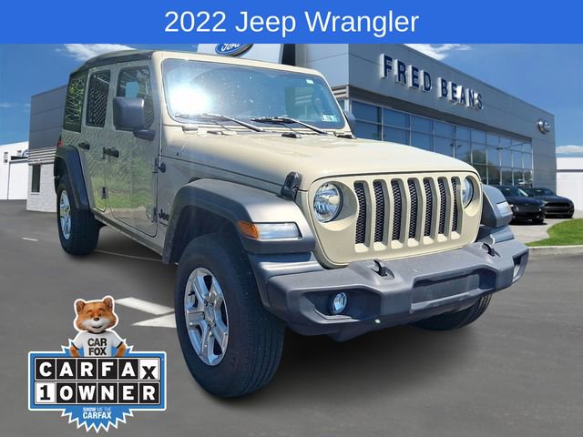 Used 2022 Jeep Wrangler Unlimited Sport AWD/4WD image 1