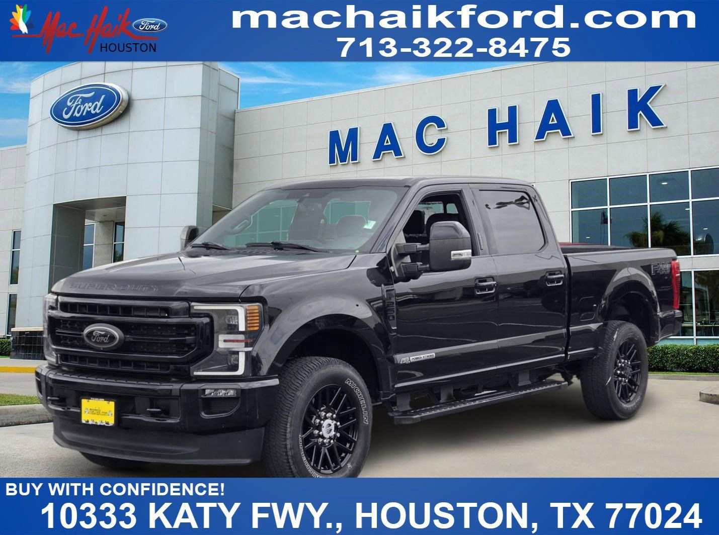 Used 2022 Ford F250 Lariat w/ Black Appearance Package AWD/4WD image 1