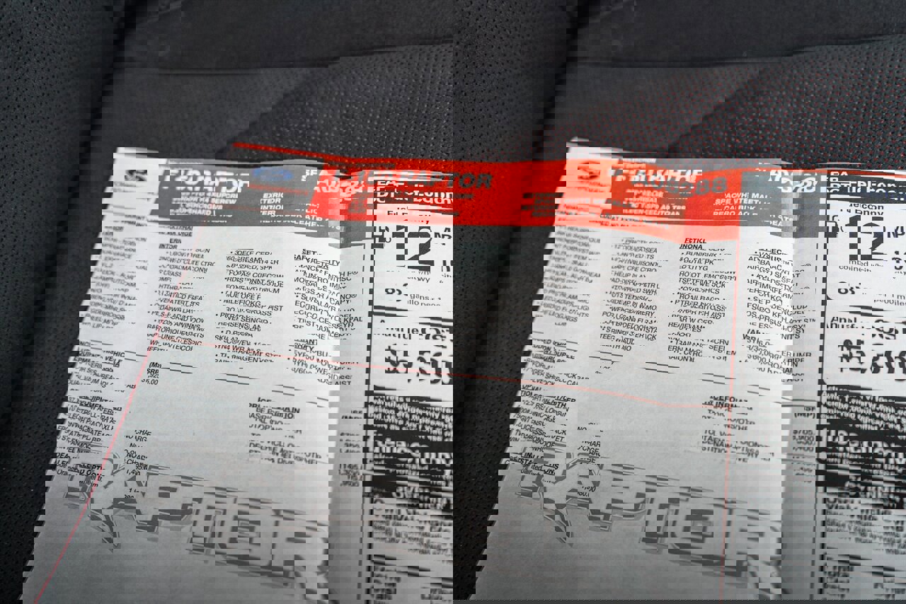 Used 2025 Ford F150 Raptor w/ Equipment Group 803A Raptor R image 63