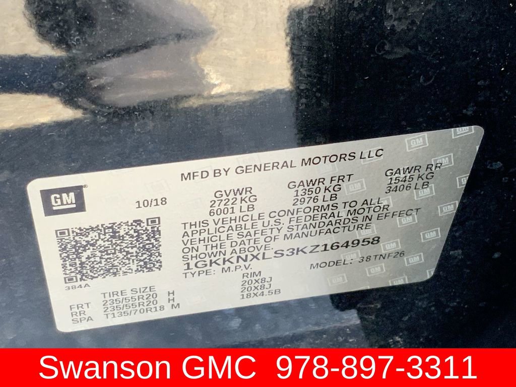 Certified 2019 GMC Acadia Denali w/ Technology Package AWD/4WD image 35