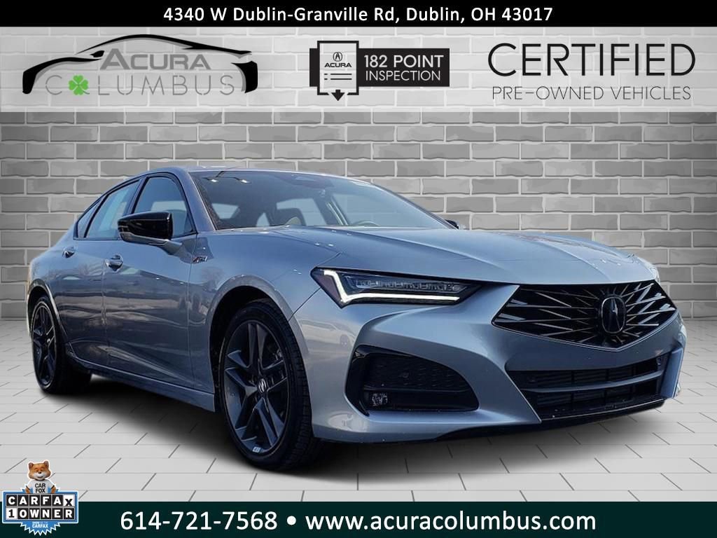 Certified 2025 Acura TLX SH-AWD w/ A-SPEC Pkg