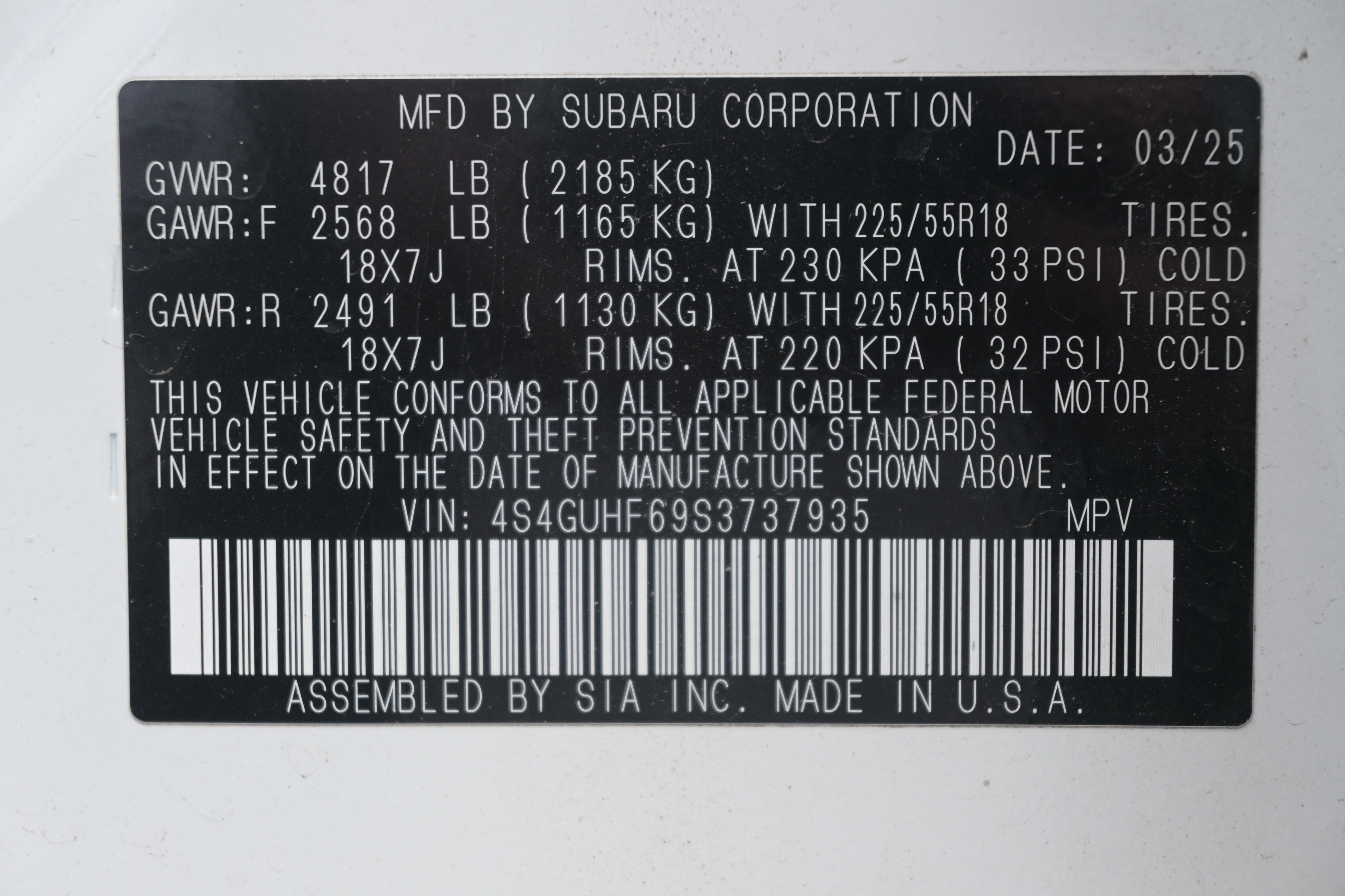 Certified 2025 Subaru Crosstrek 2.5i Sport AWD/4WD image 36