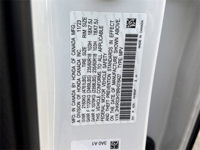 Certified 2024 Honda CR-V EX-L image 37