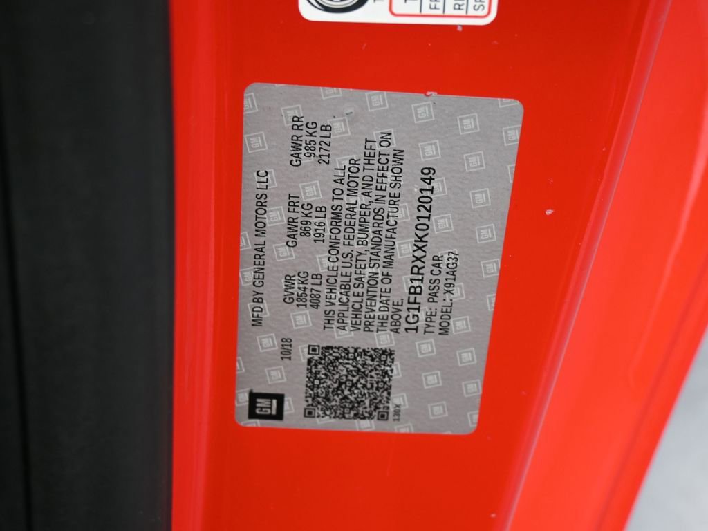 Used 2019 Chevrolet Camaro LS image 17