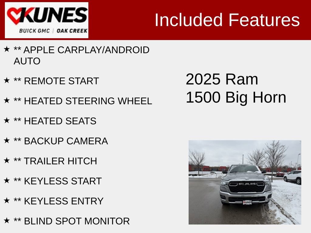 Used 2025 RAM 1500 Big Horn image 2