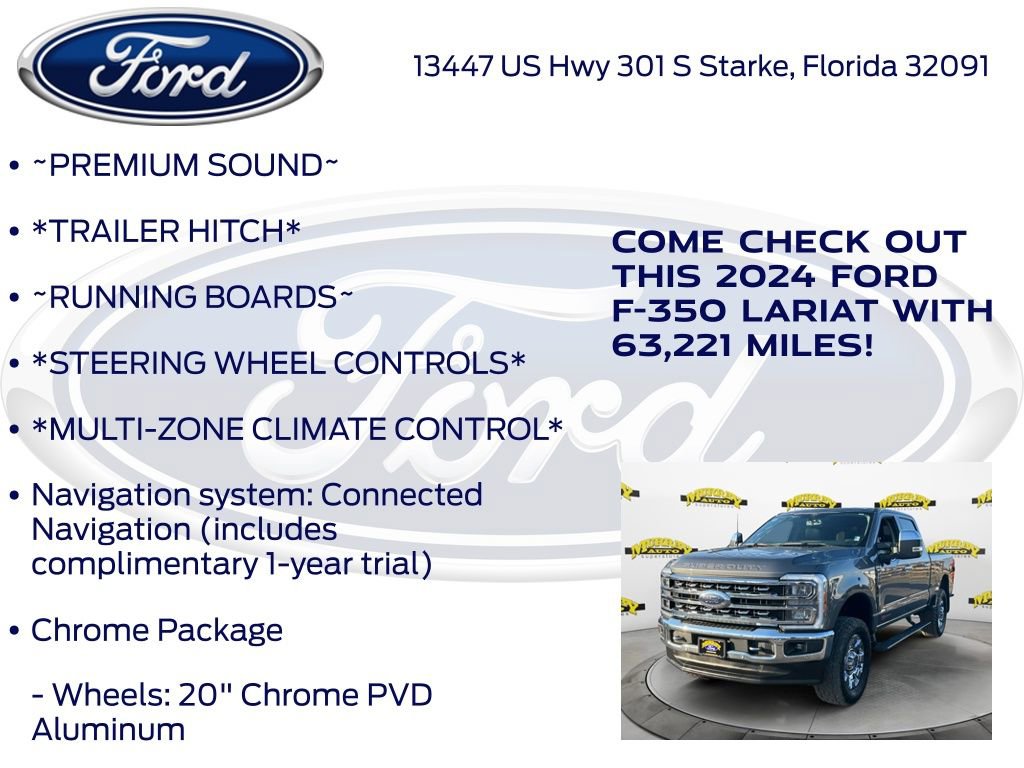 Used 2024 Ford F350 Lariat w/ Lariat Ultimate Package image 15