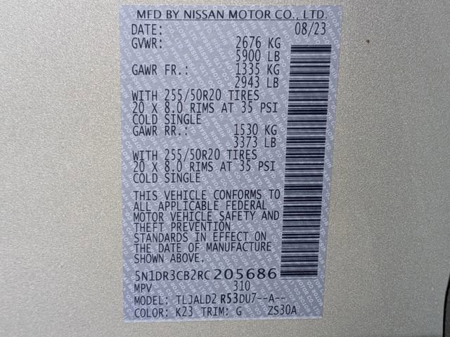 Used 2024 Nissan Pathfinder SL w/ SL Premium Package image 36