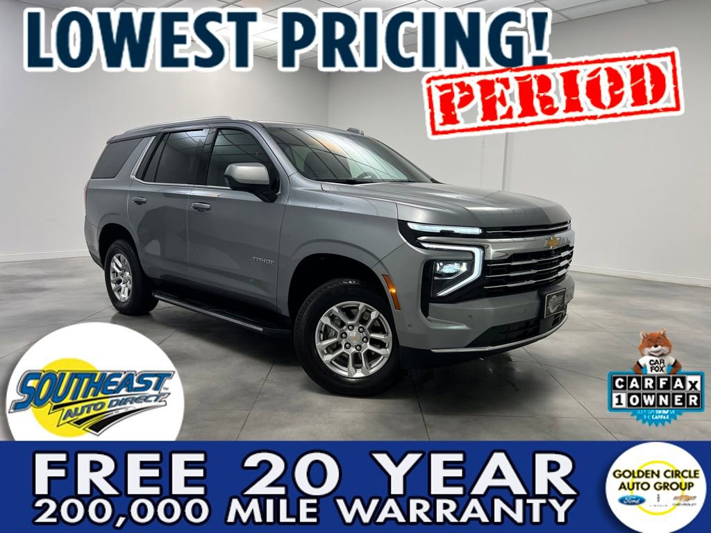 Used 2025 Chevrolet Tahoe LT image 1