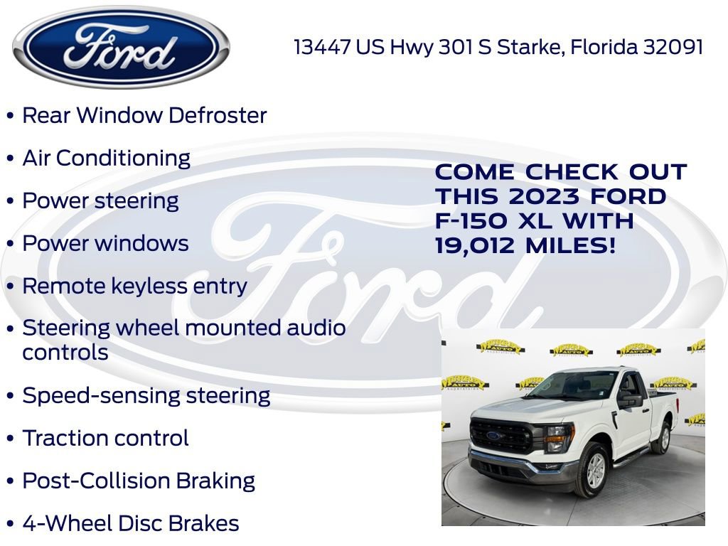 Certified 2023 Ford F150 XL w/ XL Chrome Appearance Package image 22