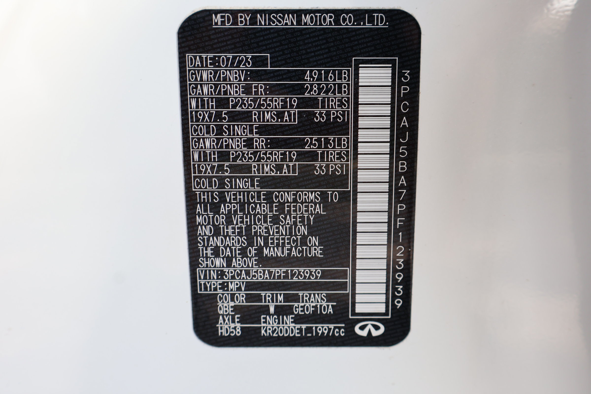 Certified 2023 INFINITI QX50 Luxe FWD image 31