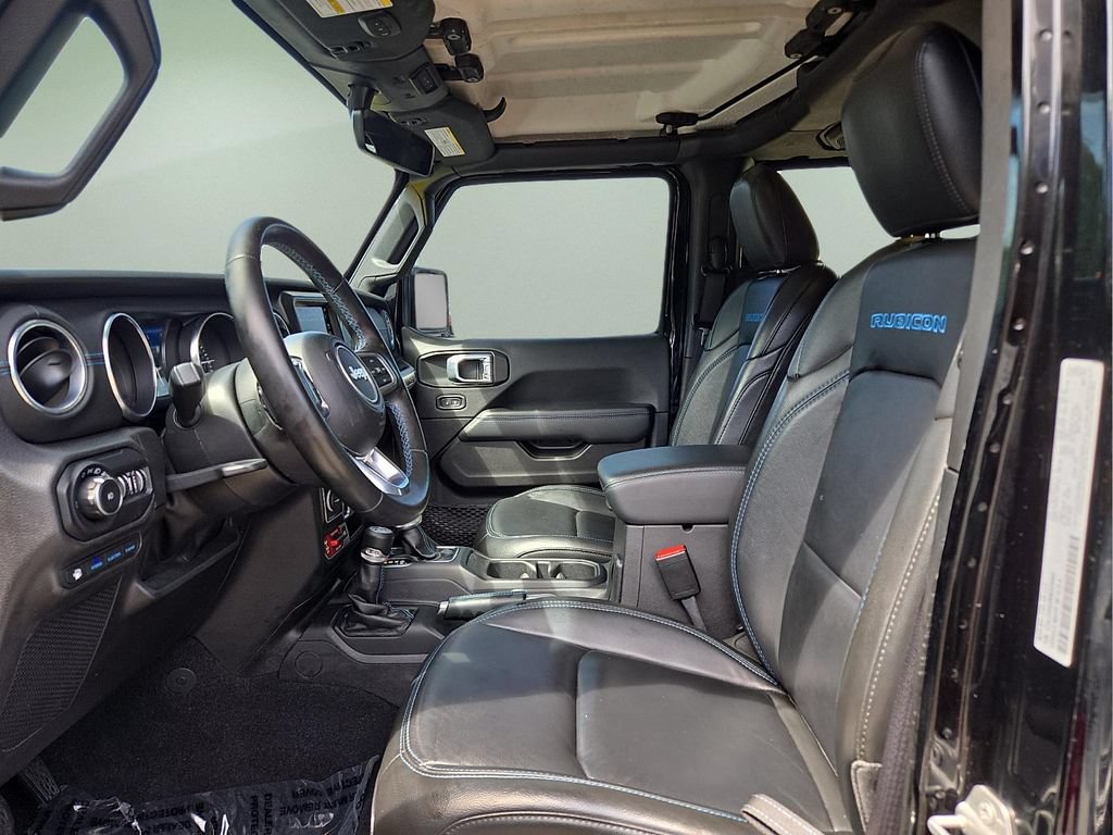 Used 2022 Jeep Wrangler Unlimited Rubicon 4xe w/ Safety Group AWD/4WD image 11
