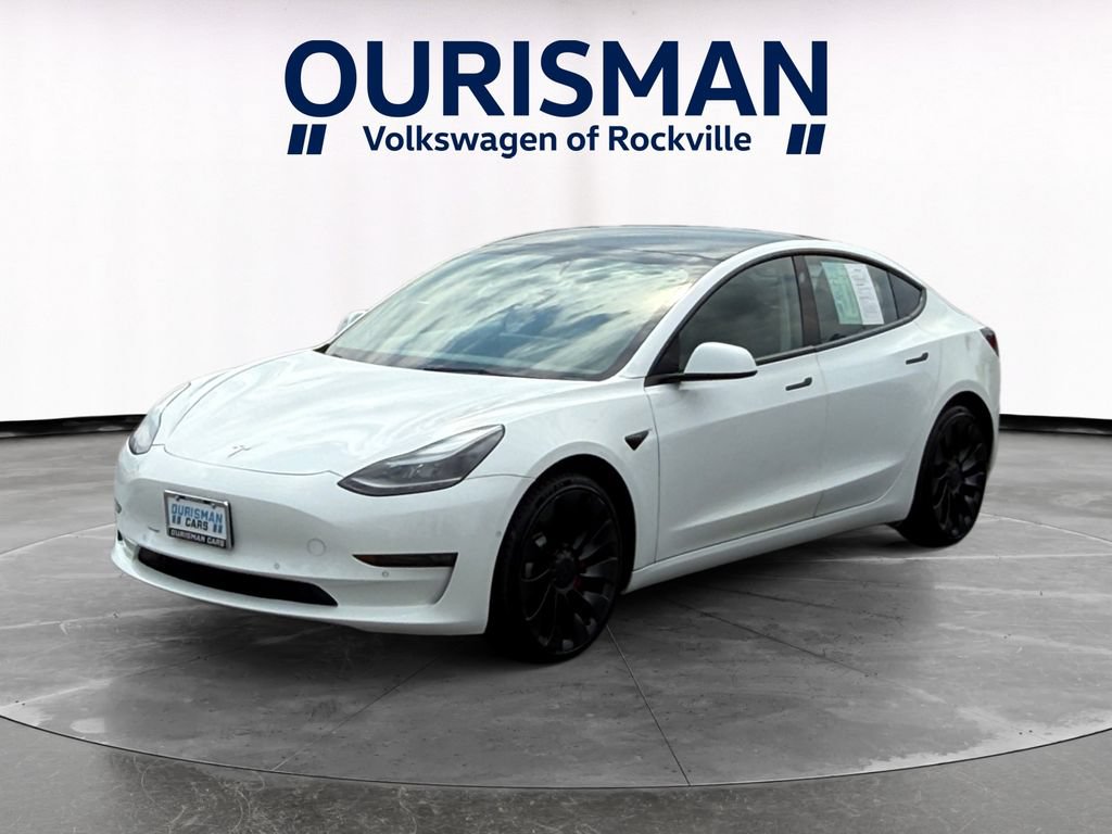 Used 2022 Tesla Model 3 Performance AWD/4WD image 2