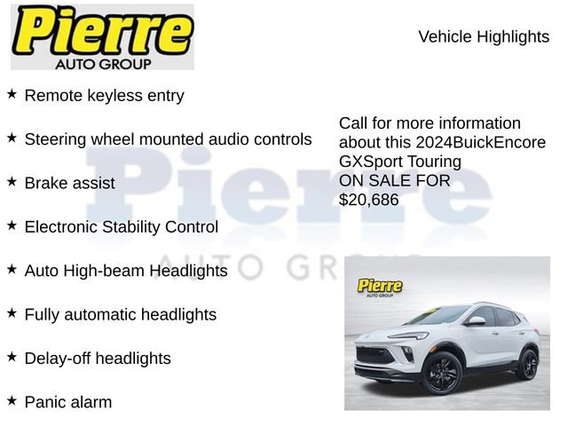 Used 2024 Buick Encore GX Sport Touring AWD/4WD image 14
