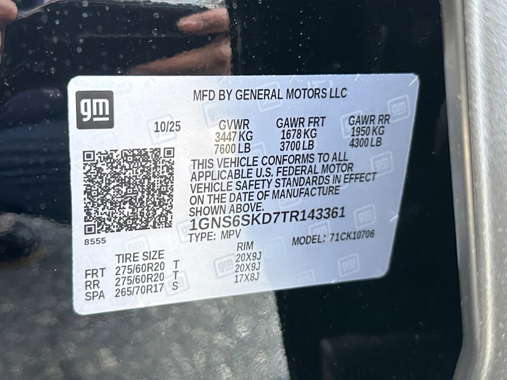 New 2026 Chevrolet Tahoe Premier AWD/4WD image 17
