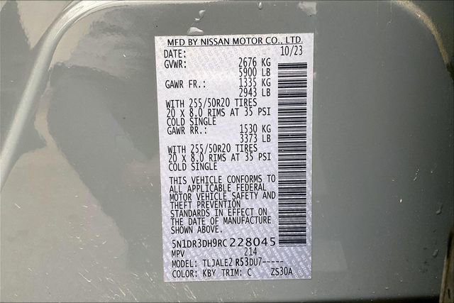 Used 2024 Nissan Pathfinder Platinum image 6