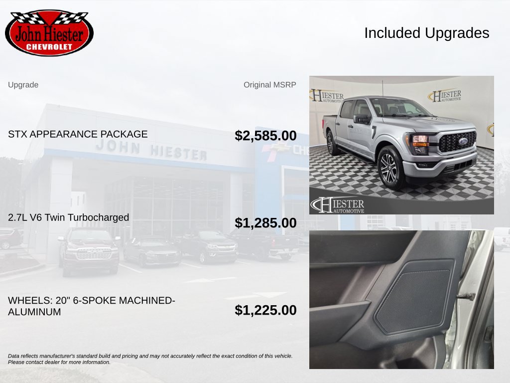 Used 2023 Ford F150 XL w/ STX Appearance Package RWD image 3
