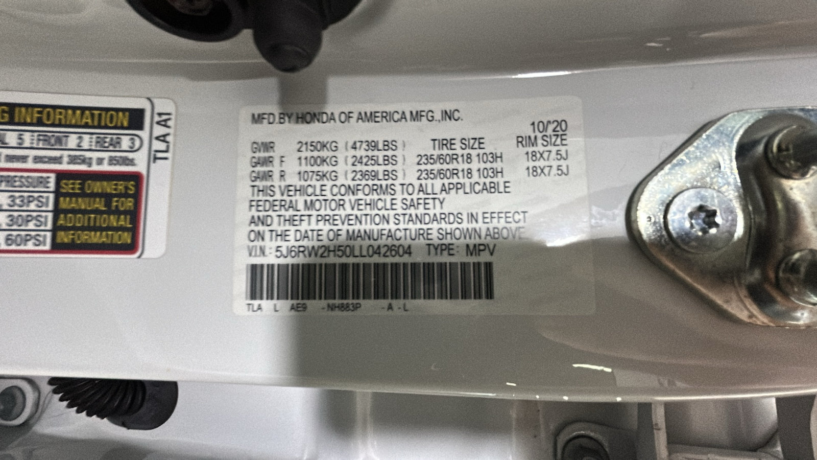 Used 2020 Honda CR-V EX image 10