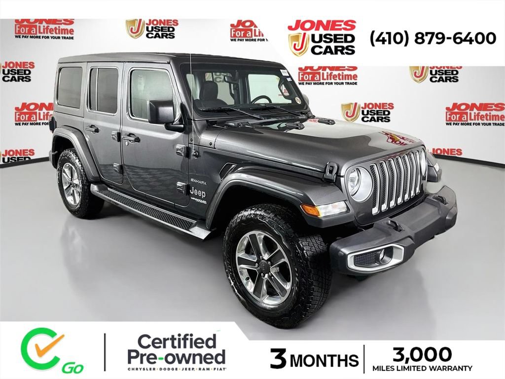 Used 2020 Jeep Wrangler Unlimited Sahara