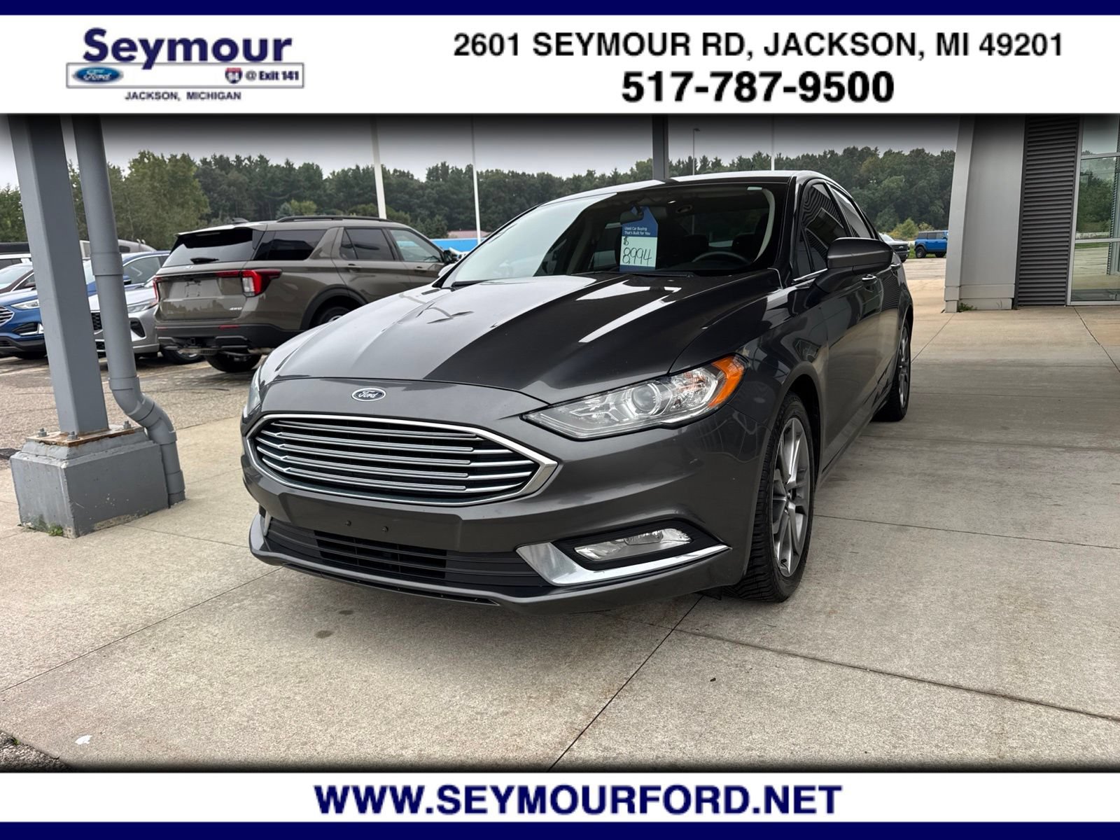 Certified 2017 Ford Fusion SE w/ Equipment Group 201A