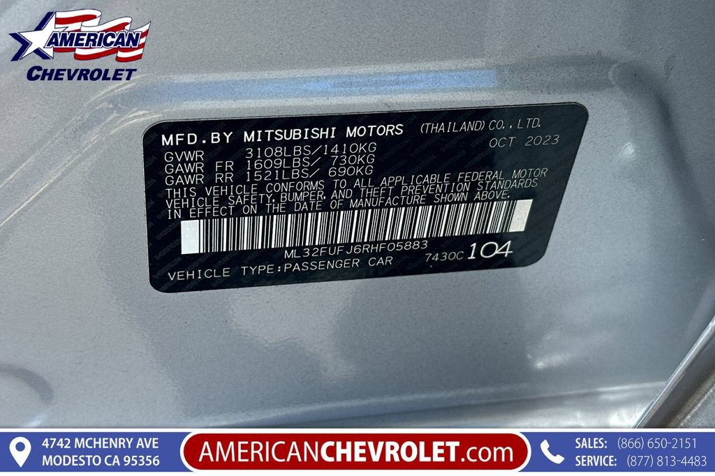 Used 2024 Mitsubishi Mirage G4 ES FWD image 38