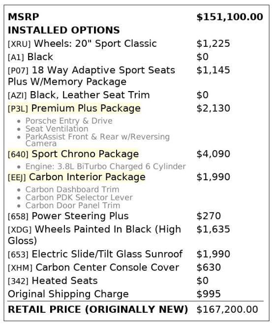 Used 2015 Porsche 911 Turbo w/ Sport Chrono Package AWD/4WD image 4