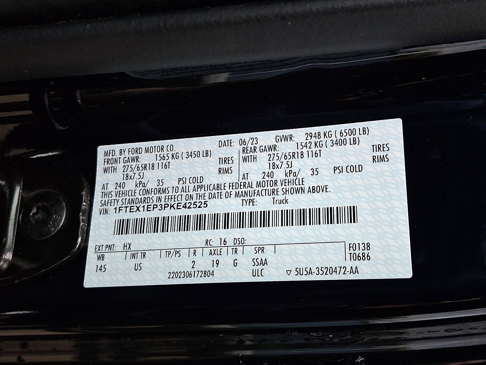 Certified 2023 Ford F150 XLT w/ Equipment Group 302A High image 27