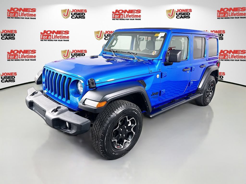 Used 2021 Jeep Wrangler Unlimited Sport w/ Sun And Sound Package AWD/4WD image 13