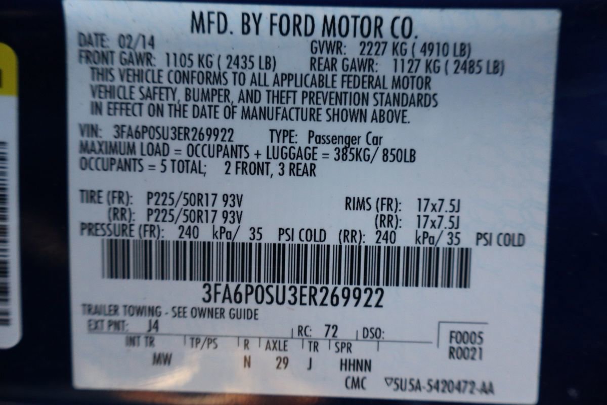 Used 2014 Ford Fusion Energi Titanium w/ Driver Assist Package image 47