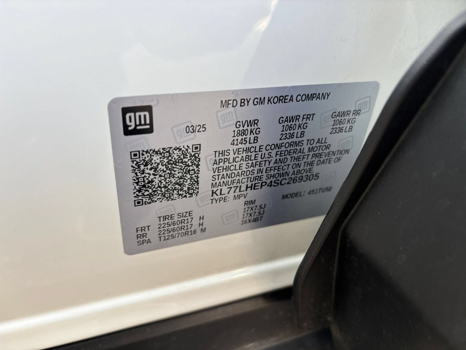 Used 2025 Chevrolet Trax LT w/ LT Convenience Package FWD image 23