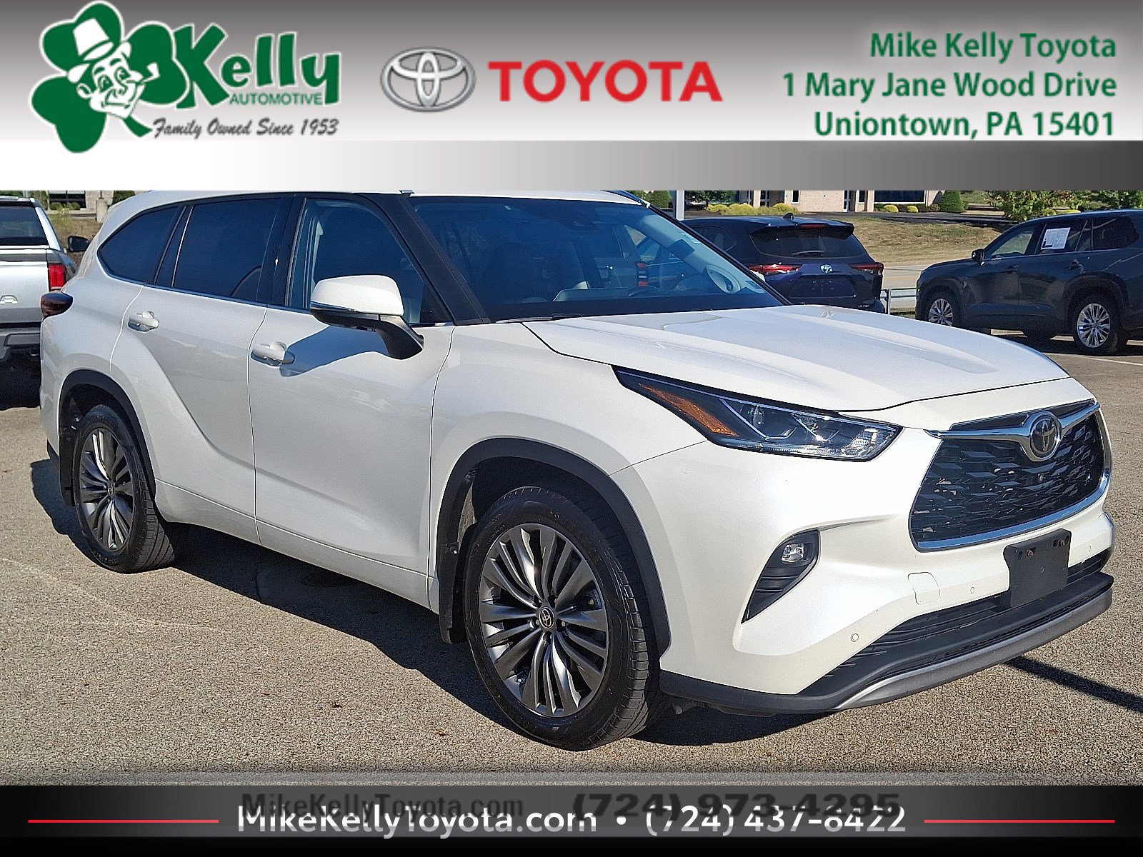 Certified 2021 Toyota Highlander Platinum