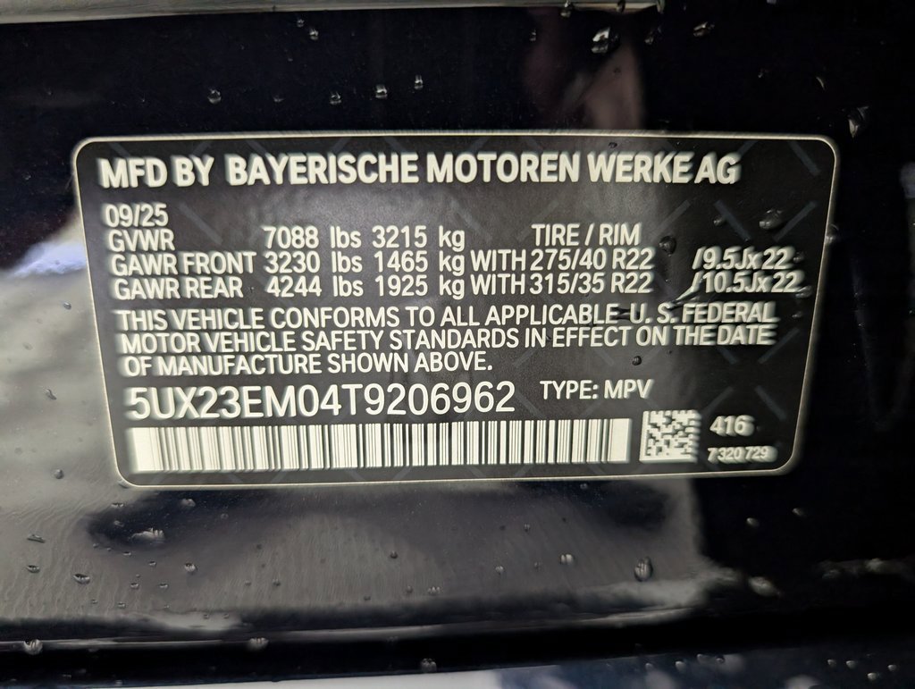 New 2026 BMW X7 xDrive40i w/ M Sport Package image 24