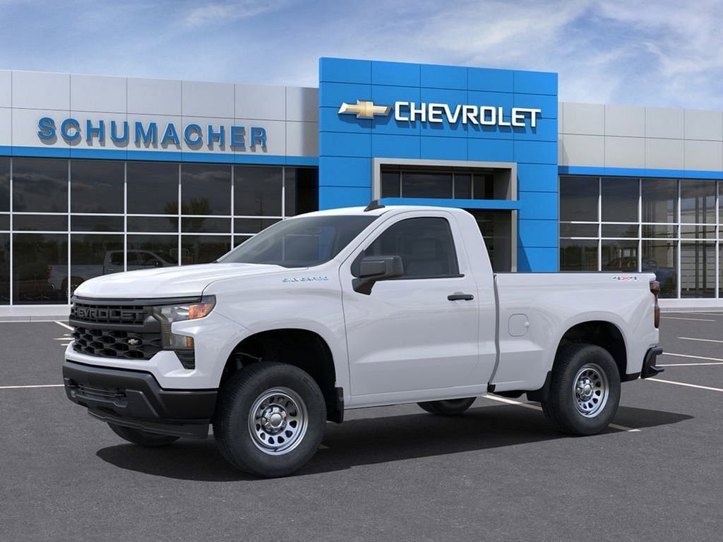 New 2024 Chevrolet Silverado 1500 W/T w/ WT Value Package AWD/4WD image 2
