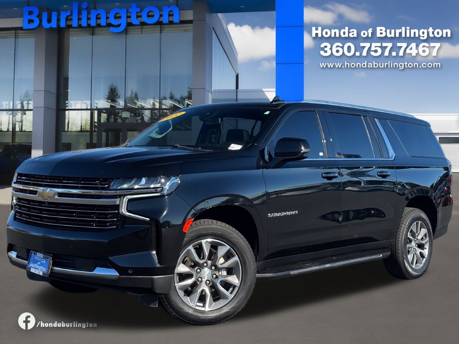 Used 2022 Chevrolet Suburban LT w/ LT Signature Plus Package