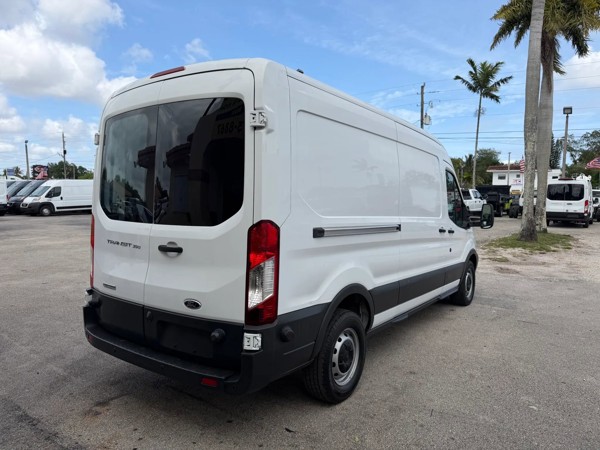 Used 2017 Ford Transit 350 148 Medium Roof w/ Interior Upgrade Package RWD image 6