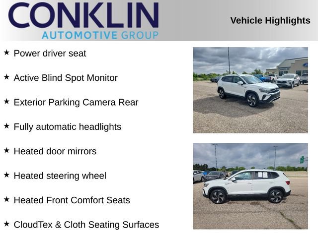 Used 2023 Volkswagen Taos SE AWD/4WD image 2