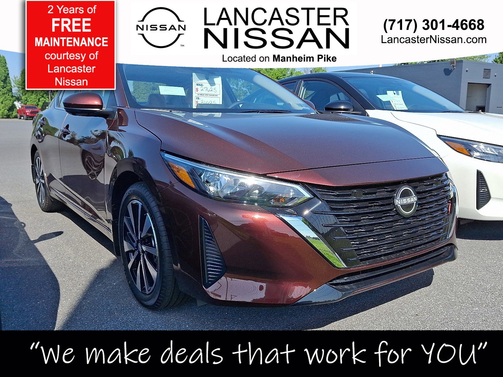New 2025 Nissan Sentra SV w/ SV Premium Package
