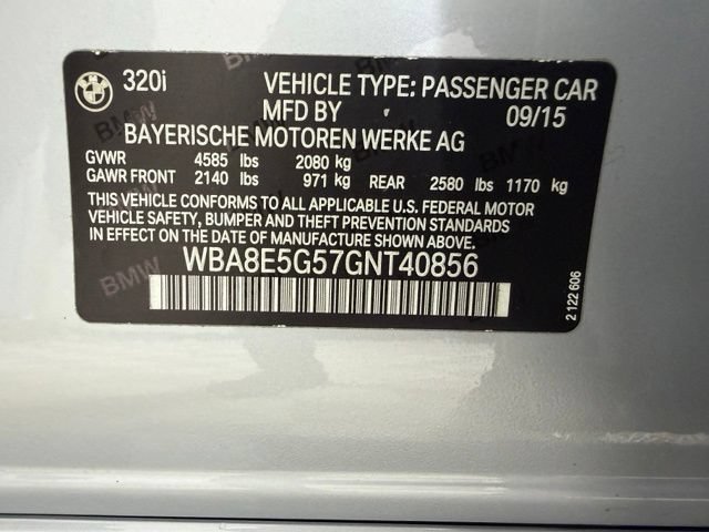 Used 2016 BMW 320i xDrive Sedan AWD/4WD image 24