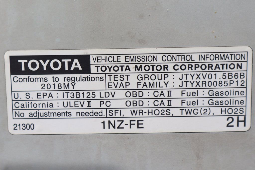 Used 2018 Toyota Yaris LE w/ Carpet Mat Package image 14