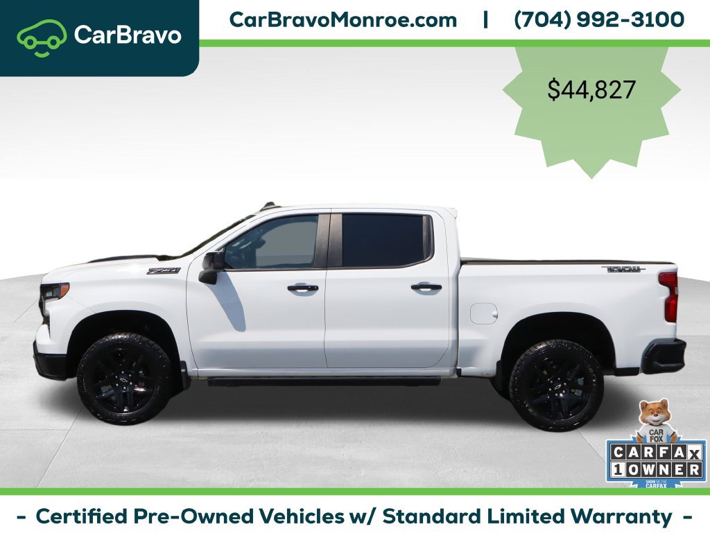 Certified 2024 Chevrolet Silverado 1500 LT Trail Boss w/ Dark Appearance Package AWD/4WD image 2