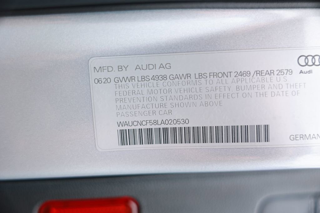 Used 2020 Audi A5 2.0T Premium Plus w/ Premium Plus AWD/4WD image 39